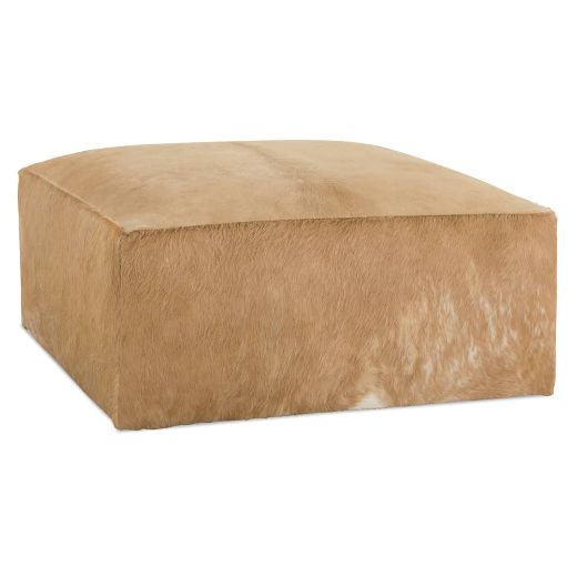 Picture of Miles Leather Ottoman